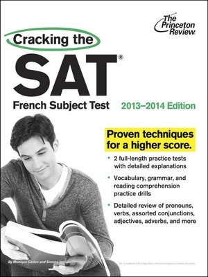 cover image of Cracking the SAT French Subject Test, 2013-2014 Edition